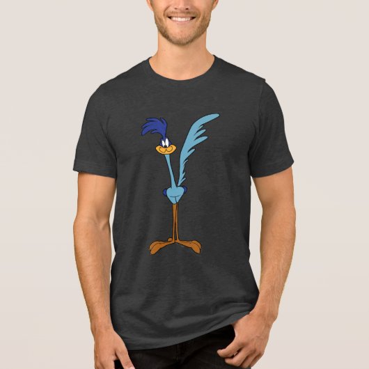 ROAD RUNNER™ in kleur Tri-Blend Shirt (Voorkant)