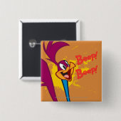 ROAD RUNNER™ Jump Vierkante Button 5,1 Cm (Voorkant /achterkant)