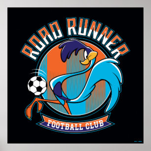 ROAD RUNNER™ Voetbalclub Badge Poster