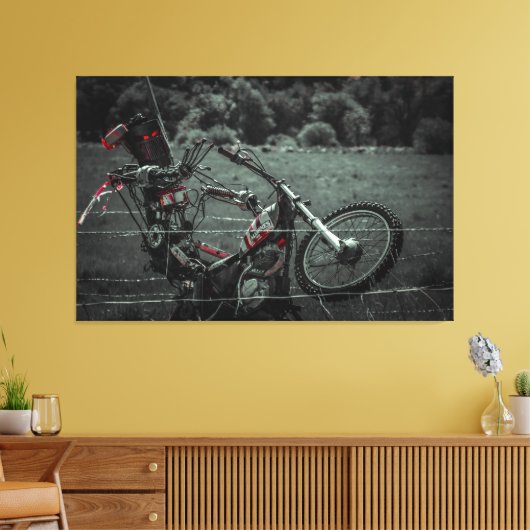 Road Side Fun Canvas Afdruk (Insitu (Woonkamer))