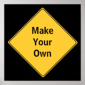 Road Sign - Faites votre propre affiche (Devant)