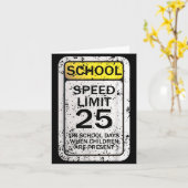 Road Signs Funny Traffic Signs Halloween Costume P Kaart (Gele Bloem)