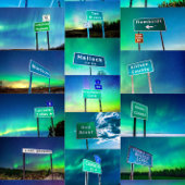 "Road Signs of Kittson County" Speelkaarten