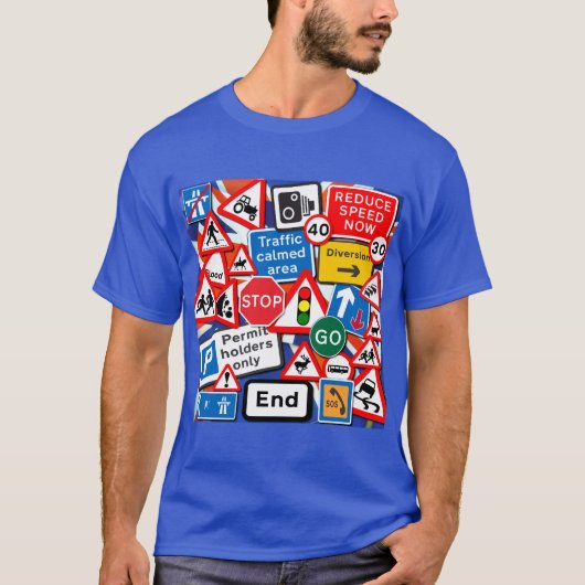 Road Signs T-Shirt (Voorkant)