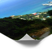 Road Town, Tortola, BVI Poster (Hoek)