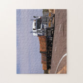 Road Train Truck Australia Lasseter Highway Legpuzzel (Verticaal)
