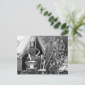 Road Trip burgeroorlog, 1861 Briefkaart (Staand voorkant)