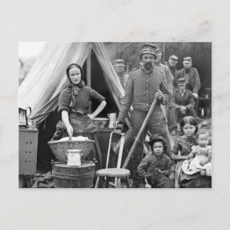 Road Trip burgeroorlog, 1861 Briefkaart