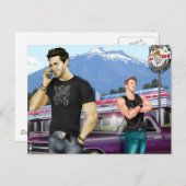 Road Trip by Joe Phillips Briefkaart (Voorkant / Achterkant)