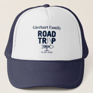 Road Trip Crew Jaarlijkse Vakantie Matching Custom Trucker Pet