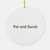 Road Trip USA Ornament (Achterkant)