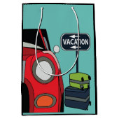 Road Trip Vakantie Medium Cadeauzakje (Voorkant)