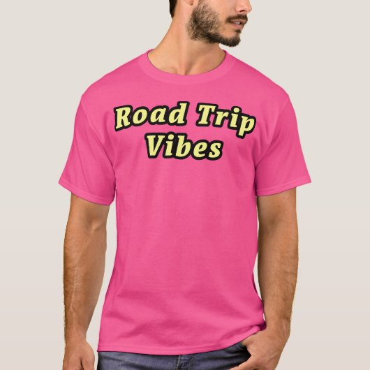 Road Trip Vibes T-shirt (Voorkant)