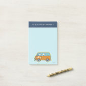 road trippin | Peanuts Road Trip Van Post-it® Notes (Op bureau)