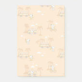 road trippin | Pinda's Snoopy strandpatroon Post-it® Notes (Voorkant)