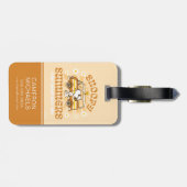 road trippin | Pinda's Snoopy Summers Bagagelabel (Achterkant horizontaal)