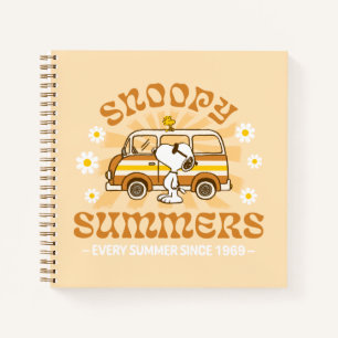 road trippin   Pinda's Snoopy Summers Notitieboek