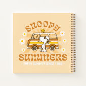 road trippin | Pinda's Snoopy Summers Notitieboek (Achterkant)