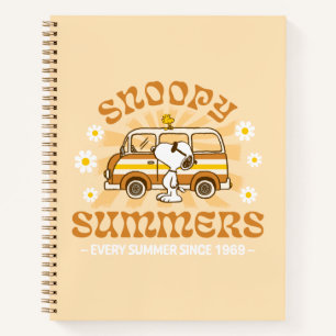 road trippin   Pinda's Snoopy Summers Notitieboek