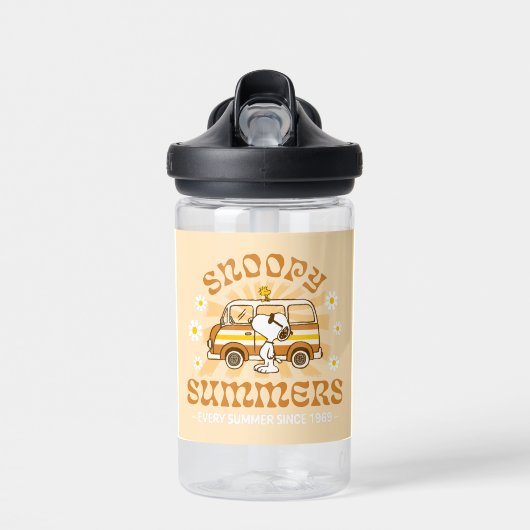 road trippin | Pinda's Snoopy Summers Waterfles (Voorkant)