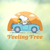 road trippin | Pinda's voelen zich vrij Raamsticker (Vel 3)