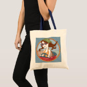 Road Trippin' Tas-Blue Tote Bag (Voorkant (product))