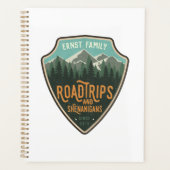 Road Trips en Shenanigans Reizen Planner (Voorkant)