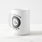 Road Warrior C Coffee Mok Class C, met naam (Voorkant links)