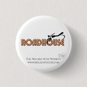 Roadhouse-knop Ronde Button 3,2 Cm (Voorkant)