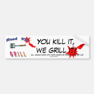 Roadkill Bumpersticker