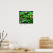 Roadkill Petting Zoo Funny Canvas Poster (Keuken)
