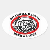 RoadKill Racing Stickers (Voorkant)