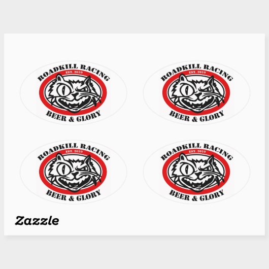 RoadKill Racing Stickers (Vel)