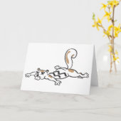 Roadkill Squirrel Kaart (Gele Bloem)