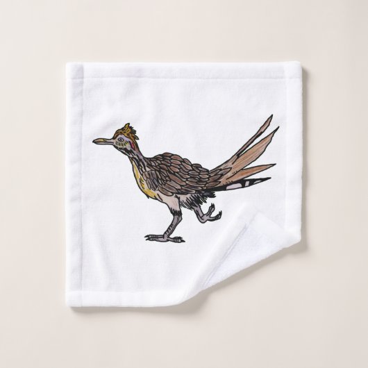 Roadrunner Bird Bad Handdoek (Wasdoekje)