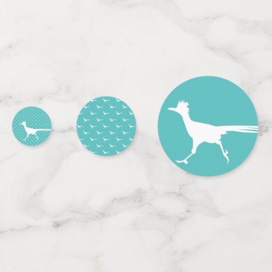 Roadrunner Bird Confetti (Voorkanten)