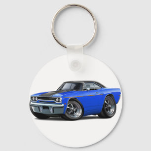 Roadrunner Blue-Black Stripe 1970 Sleutelhanger