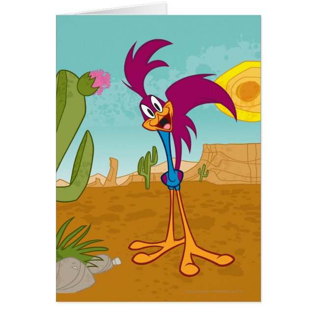 Roadrunner Head Tilted (Devant)