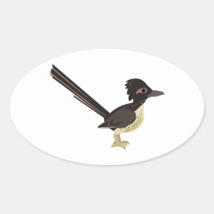 Roadrunner Ovale Sticker