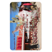 Roadrunner Saloon Bracket Een 2e plaats Magneet (Verticaal)