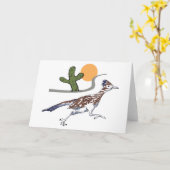Roadrunner scene kaart (Gele Bloem)