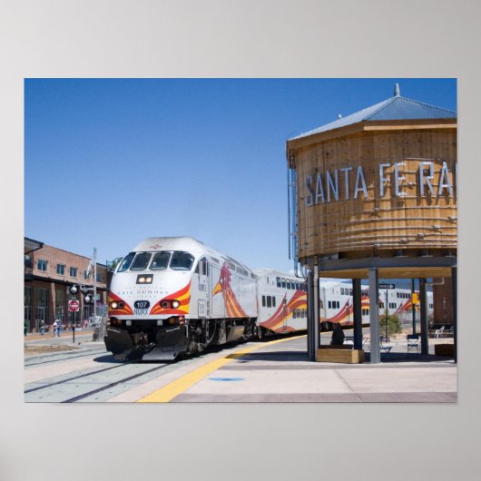 Roadrunner Train Santa Fe NM Poster (Voorkant)