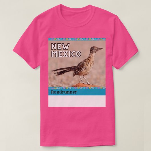 Roadrunner van New Mexico T-shirt (Design voorkant)