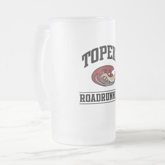 RoadRunners Frosted Mok (Voorkant links)