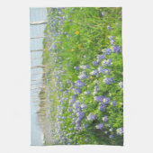 Roadside Bluebonnets Keukenhanddoek (Verticaal)
