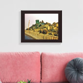 Roadside Lunch Canvas Afdruk (Insitu (Woonkamer))