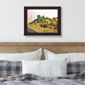 Roadside Lunch Canvas Afdruk (Insitu (Slaapkamer))