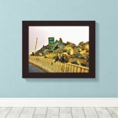 Roadside Lunch Canvas Afdruk (Insitu (Houten vloer))