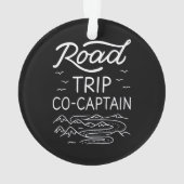 Roadtrip co-kapitein I Ornament (achterkant)
