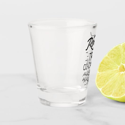 Roadtrip co-kapitein I Shot Glas (Links)